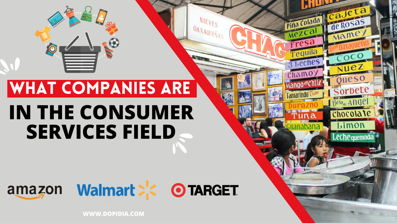 What companies are in the consumer services field