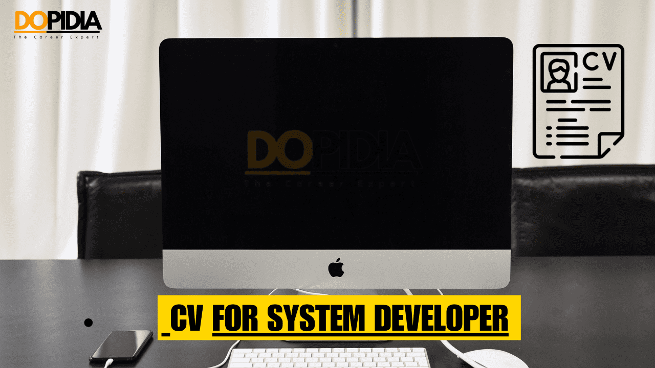 CV for system developer