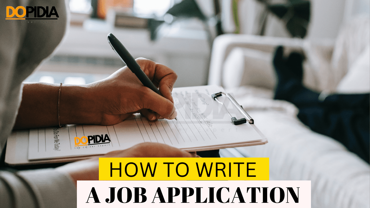 How to Write a Job Application