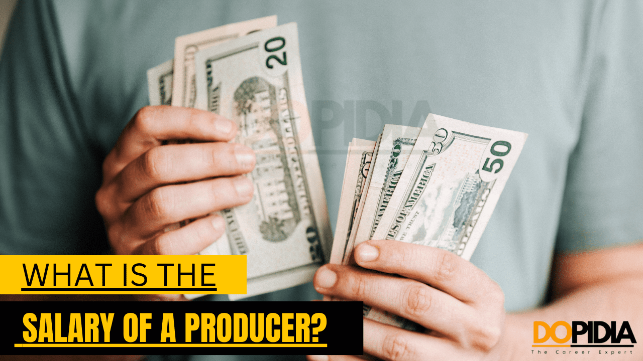 What is the salary of a producer?